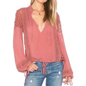 Tularosa Farrah Rose Blouse size XS